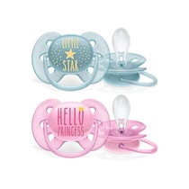 Philips Avent Succhietto Ultra Soft Per Bambini 0-6 Mesi 2 Pezzi-1