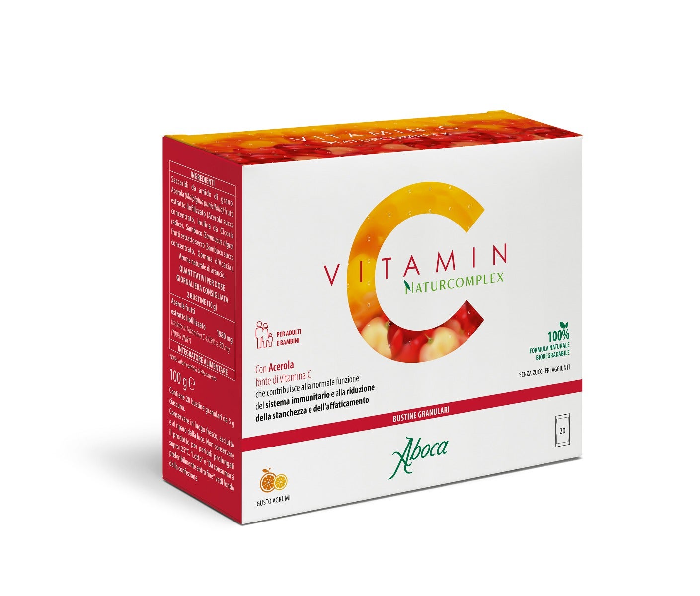 Aboca Vitamin C Naturalcomplex 20 Bustine