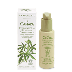 L'Erbolario Gel Detergente Viso Delicatezza Straordinaria La Canapa 100ml-1
