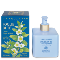 L'Erbolario Crema Corpo & Mani Foglie Di Tè 250ml-1