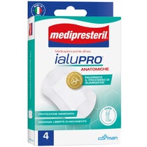 Medipresteril Ialupro Medicazione Anatomica Gambe 10x15cm 4 Pezzi-2