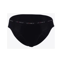 Lovable Period Panties Slip Ciclo In Cotone Lavabile Flusso Abbondante Taglia Large Colore Nero-0