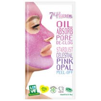 7th Heaven Maschera Viso Peel- Off Opacizzante Pink Opal-1