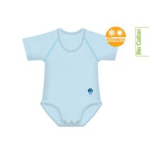 J Bimbi Body 0-36M Bio Cotton 4 Season Azzurro-1