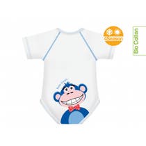 J Bimbi Body 0-36M Bio Cotton 4 Season Baby Jungle Scimmia-1