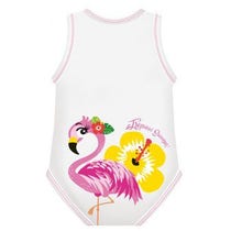 J Bimbi Body 0-36 Mesi Fresco Cotone Summer Fenicottero -1