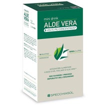Specchiasol Aloe Vera Mini Drink 5 Volte Più Concentrato 15 Bustine Da 10ml-1