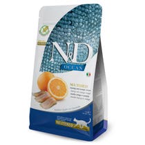 Farmina N&D Ocean Neutered Aringa E Arancia Gatti Adulti Sterilizzati Sacco 300g-2