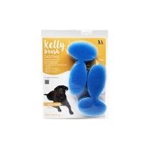 Kelly Brush Kit Digitale Spugne Morbide Antiplacca Taglia Grande Per Cani 8 Applicazioni-1