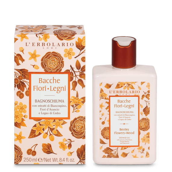 L'Erbolario Bagnoschiuma Bacche Fiori Legni 250ml-1