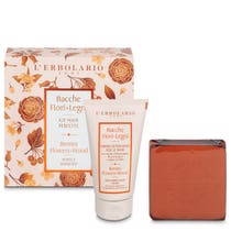 L'Erbolario Kit Mani Perfette Bacche Fiori Legni Sapone 100g + Crema Mani 75ml-1