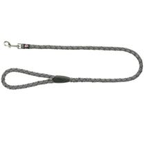 Trixie Guinzaglio Tubolare per cani L-XL 1000x18mm grigio