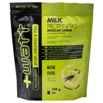 +Watt Milk Protein 90 Doypack Gusto Vaniglia 750g-2