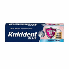 Kukident Plus Doppia Protezione Gusto Menta Fresca 40g-1