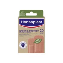 Hansaplast Green-Protect Cerotti 20 Pezzi Assortiti-2