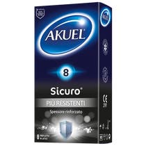 Akuel Sicuro Profilattico Più Resistente 8 Pezzi-2