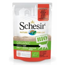 Schesir Organic Bio Paté Al Manzo Per Gatti Adulti Bustina 85g-2