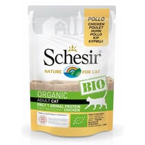 Schesir Organic Bio Paté Al Pollo Per Gatti Adulti Bustina 85g-2