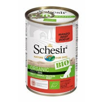 Schesir Organic Bio Paté Al Manzo Per Cani Adulti Lattina 400g-2