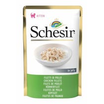 Schesir Filetti Di Pollo In Jelly Cibo Umido Gatti Adulti Bustina 85g-2