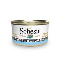 Schesir Tonnetto Con Calamari Cibo Umido Gatti Adulti Lattina 85g-3