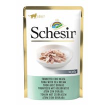 Schesir Tonnetto Con Orata In Jelly Cibo Umido Gatti Adulti Bustina 85g-2