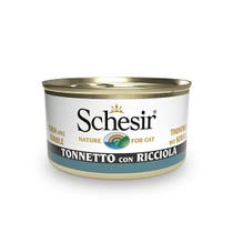 Schesir Tonnetto Con Ricciola Cibo Umido Gatti Adulti Lattina 85g-2
