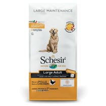 Schesir Maintenance Crocchette Con Pollo Per Cani Adulti Taglia Grande Sacco 12kg -1