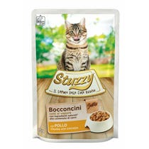Stuzzy Bocconcini Jelly Con Pollo Per Gatti Adulti Bustina 85g-2