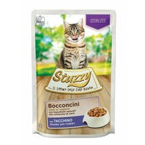 Stuzzy Sterilized Bocconcini Con Tacchino Gatti Adulti Bustina 85g-2