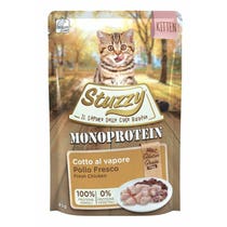 Stuzzy Monoprotein Bocconcini Con Pollo Fresco Per Gattini Bustina 85g-2
