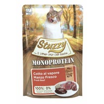 Stuzzy Monoprotein Bocconcini Con Manzo Per Gatti Adulti Bustina 85g-2