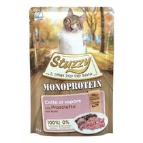 Stuzzy Monoprotein Bocconcini Con Prosciutto Cotto Per Gatti Adulti Bustina 85g-2