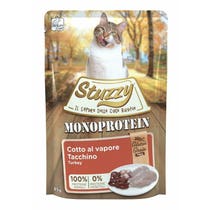 Stuzzy Monoprotein Bocconcini Con Tacchino Per Gatti Adulti Bustina 85g-2