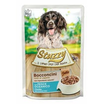 Stuzzy Bocconcini Jelly Con Pesce Oceanico Per Cani Adulti Bustina 100g-2