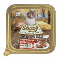 Stuzzy Monoprotein Manzo Cibo Umido Gatti Adulti Vaschetta 100g-2