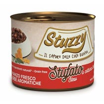 Stuzzy Stufato Con Manzo Fresco Cibo Umido Cani Adulti Lattina 200g-2