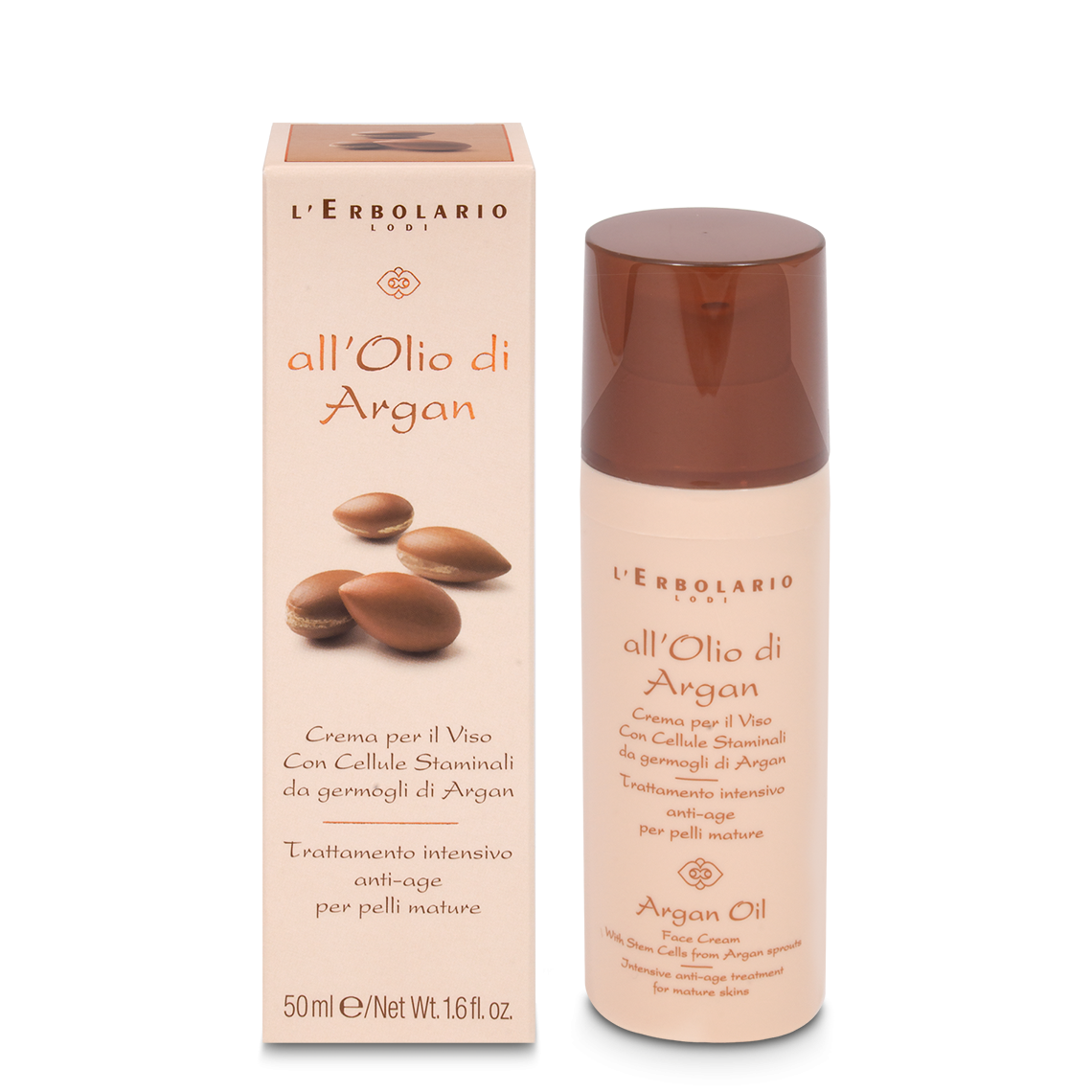 L'Erbolario Crema Viso Anti-Age All'Olio Di Argan 50ml-1