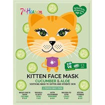 7th Heaven Maschera Viso Tessuto Stampa Gattino Adulti /Bambini 8 Anni+-1