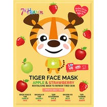 7th Heaven Maschera Viso Tessuto Stampa Tigre Adulti/Bambini 8 Anni+-1