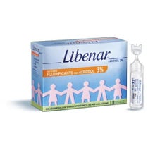 Libenar Soluzione Salina Ipertonica 3% Per Inalazione 30 Fiale Aerosol-1