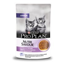 Purina Pro Plan Nutri Savour Junior Gatto Pezzetti Tacchino In Mousse Bustina 85g-0