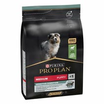 Purina Pro Plan Medium Puppy Sensitive Digestion Cibo Secco Con Agnello Per Cuccioli Taglia Media Sacco 3 kg-1