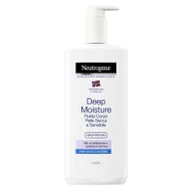 Neutrogena Deep Moisture Fluida Non Profumata Crema Corpo per Pelle Secca e Sensibile 400ml-9