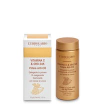 L'Erbolario Detergente Viso in Polvere Vitamina C & Oro 24K 35g-1