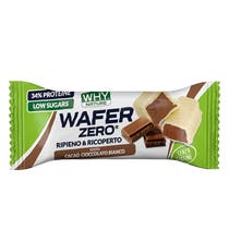 Whynature Wafer Zero Gusto Cacao Cioccolato Bianco 35g-1