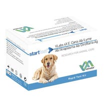 VetMotive Start Test Vlabs 4x (Canis Ab Lyme Ab Anaplasma Ab Dirofilaria Ag) 5 Kit Test-2