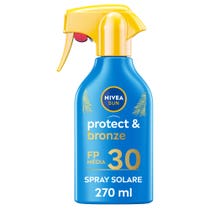 Nivea Sun Spray Solare Protect & Bronze Fp30 270ml Crema Solare 30 Per Un'Abbronzatura Dorata-10