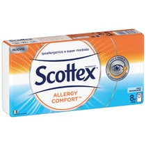 Scottex Allergy Comfort Fazzoletti 8 Pacchetti-1