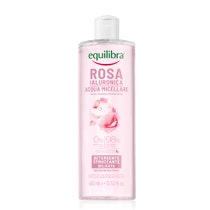 Equilibra Rosa Ialuronica Acqua Micellare Detergente/Struccante Delicata 400ml-3